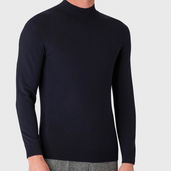 Hugo Boss Other - BOSS by Hugo Boss Merino Wool Turtle Neck Sweater Men’s Size XL